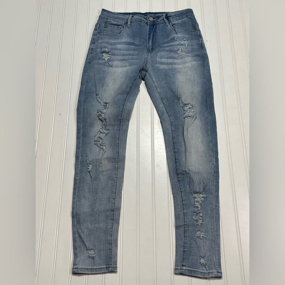 NWOT Surprise High Waist Distressed Jeans size M